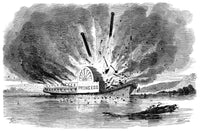 Steamboat Accident of 1859 Fine Art Print | Poster by Granger Collection