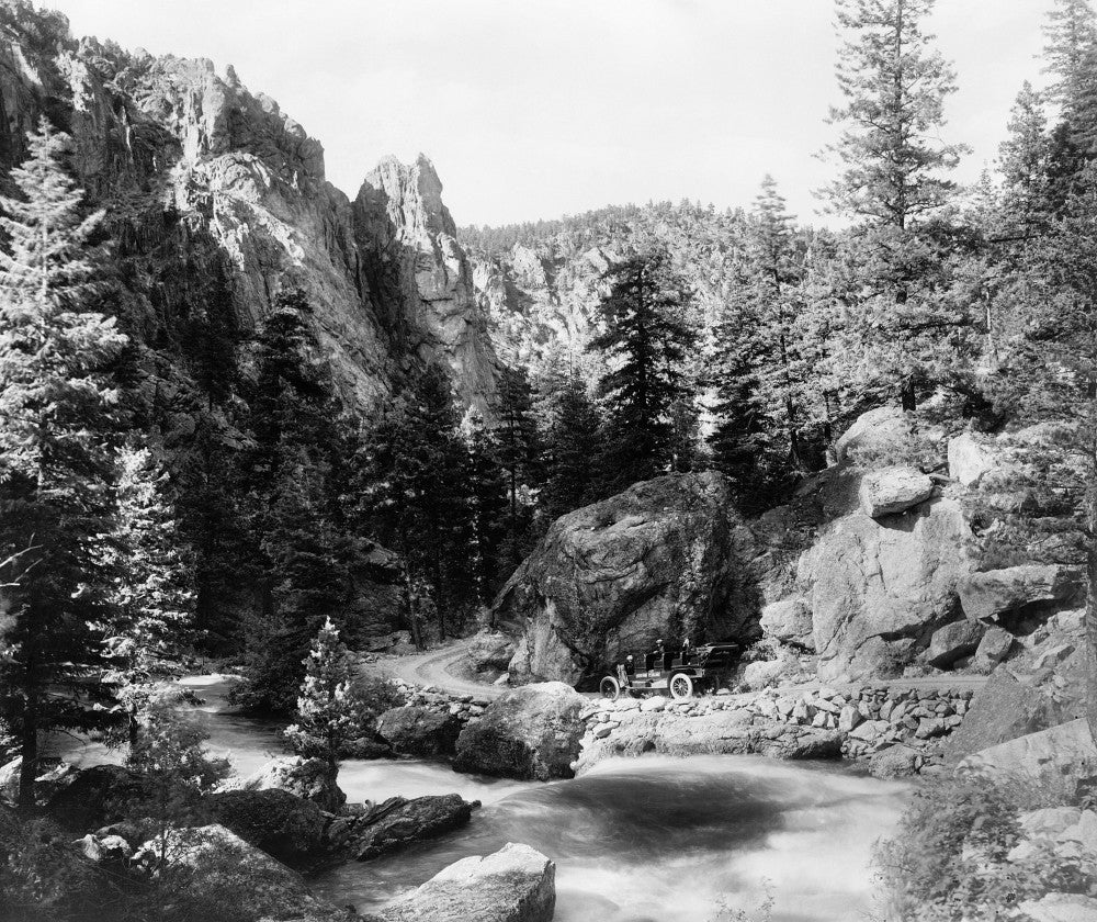 Big Thompson Canyon Vintage Photograph Print by Granger Collection