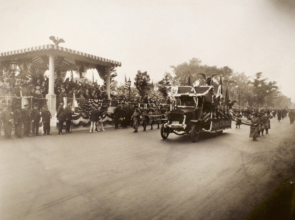 Salvation Army Float at the Silver Jubilee Parade, 1920 - Fine Art Print