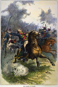 Savannah: Pulaski, 1779 - General Casimir Pulaski Mortally Wounded | Granger Collection Fine Art Print