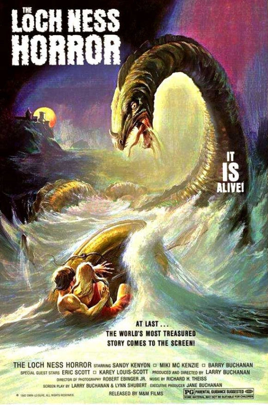 The Loch Ness Horror Movie Poster - 11x17 Print