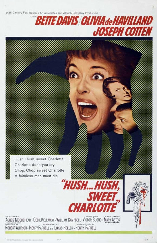 Hush...Hush, Sweet Charlotte Classic Movie Poster Print (27x40)