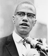 Malcolm X History Poster Print - Iconic Civil Rights Leader