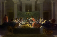 The Last Supper Fine Art Print by Nicolas Poussin