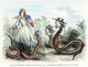 Copperheads Political Cartoon Poster Print - 1863 by Granger Collection