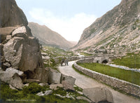 Snowdonia National Park View Fine Art Print - Photochrome 1890s