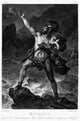 Metabus and Camilla Fine Art Print - 19th Century Engraving