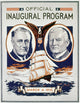 FDR Inauguration 1933 Official Program Fine Art Print by Granger Collection
