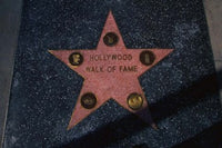 Hollywood Walk of Fame Star Poster Print by Panoramic Images (18x12)