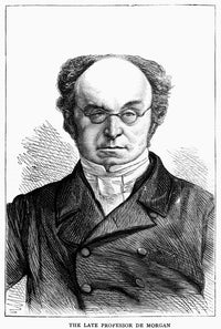 Augustus De Morgan Engraving Fine Art Print by Granger Collection