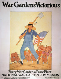 World War I Victory Garden Poster Print by Macinel Wright Enright