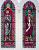 The Ezekiel and Jeremiah Stained Glass Fine Art Print