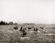 Indians Fishing in the Rapids, Sault Ste. Marie Fine Art Print