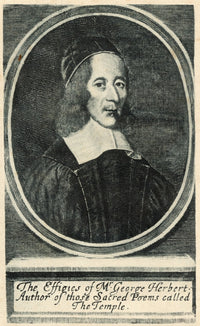 George Herbert English Metaphysical Poet Fine Art Print by Ken Welsh