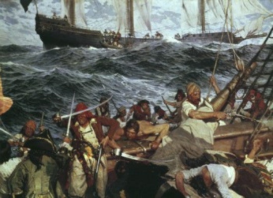 The Buccaneers Fine Art Print by Frederick Judd Waugh
