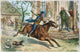 Paul Revere's Ride Fine Art Print - 19th Century Color Engraving by Granger Collection
