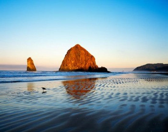 Haystack Rock Photo Print by Panoramic Images (16x12)