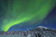 Aurora Borealis Over Donnelly Dome Fine Art Print by Steven Miley