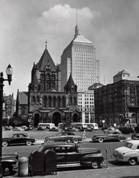 Facade of Trinity Church in Copley Square Fine Art Print