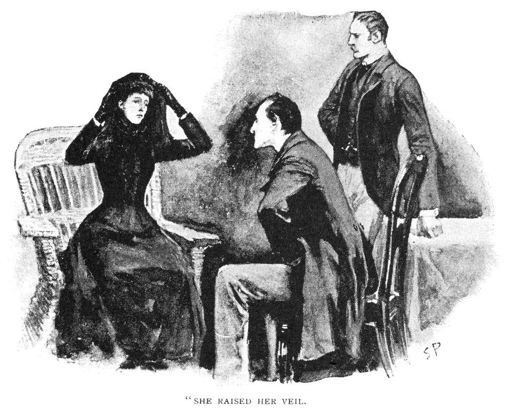 Sherlock Holmes Adventure Art Print by Sidney Paget