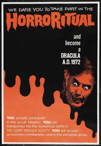 Dracula A.D. 1972 Movie Poster Print (27x40) - Item #MOVAJ1286
