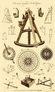 Navigational Instruments, Sextant Fine Art Print - 1791