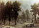 Landscape with a Bridge Fine Art Print by Theodore Rousseau