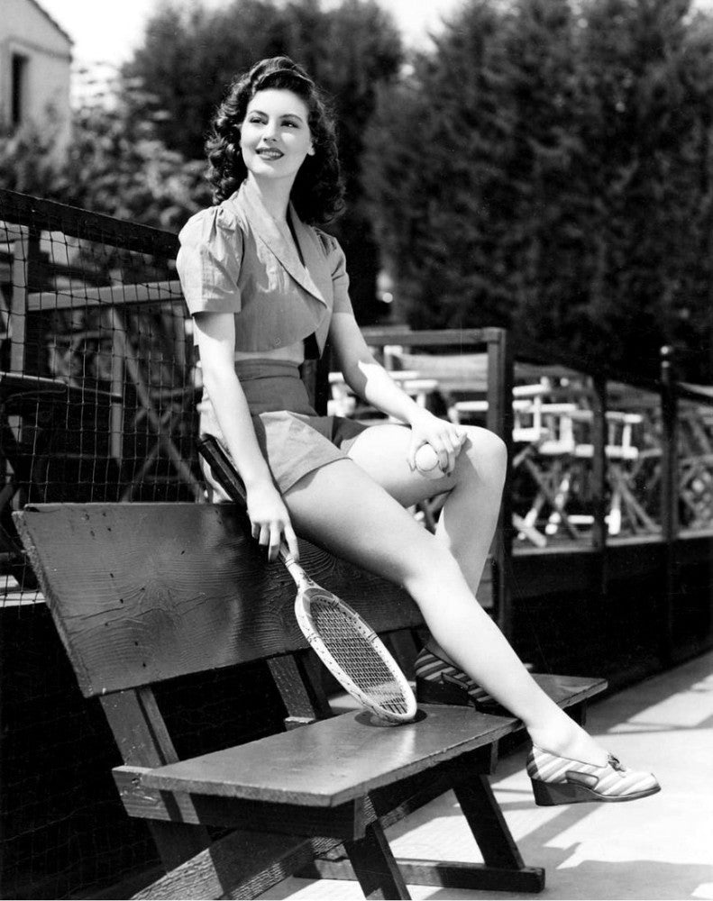 Ava Gardner Tennis Racket Photo Print - Multiple Sizes Available