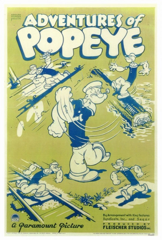 Adventures of Popeye Movie Poster Print - 27x40 | Posterazzi