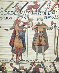 The Crown is Offered to Harold II - Bayeux Tapestry Print