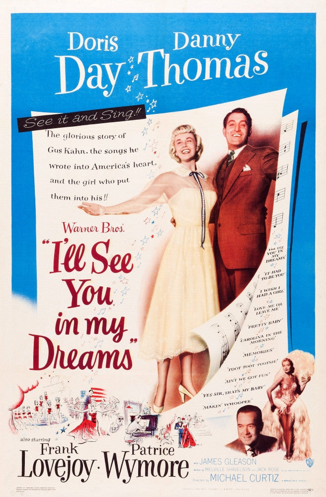 I'll See You In My Dreams Movie Poster Art Print (1951)