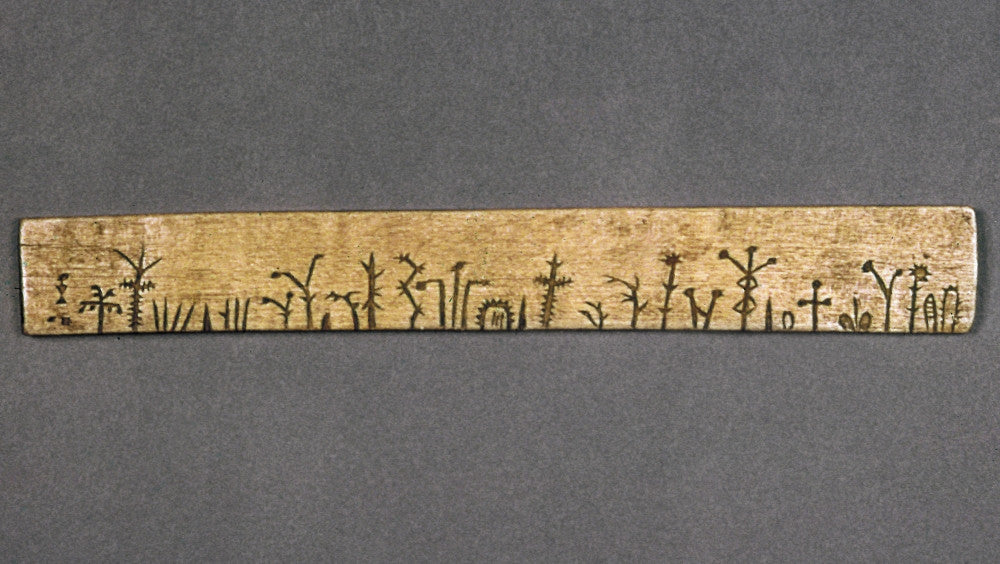 Potawatomi Medicine Stick Fine Art Print by Granger Collection