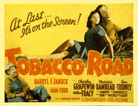 Tobacco Road Movie Poster Print - 1941 Classic Film Art