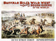 Buffalo Bill Wild West Show Lithograph Poster Print (1893)