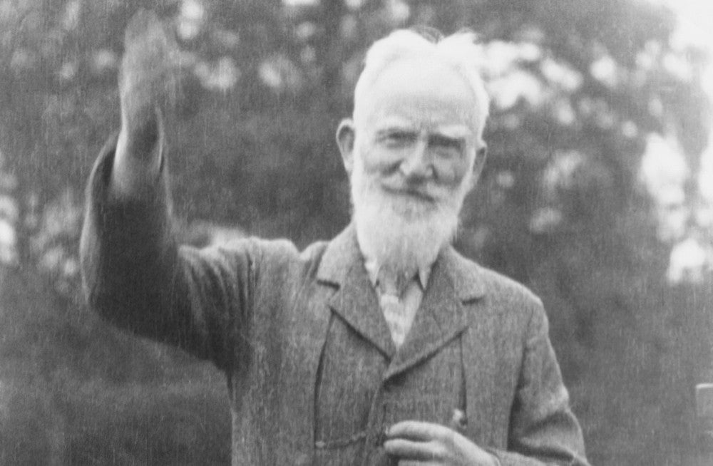 George Bernard Shaw Photo Print - Classic Portrait
