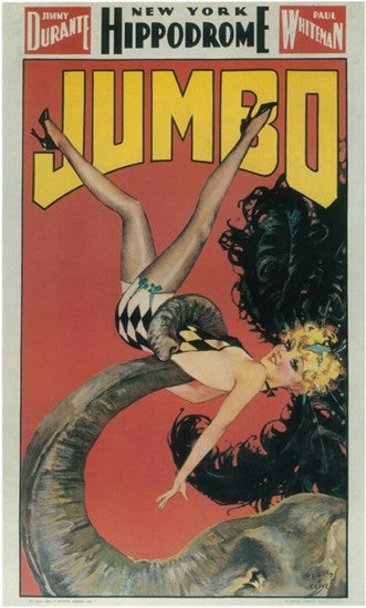 Jumbo Broadway Movie Poster (11 x 17) | Posterazzi