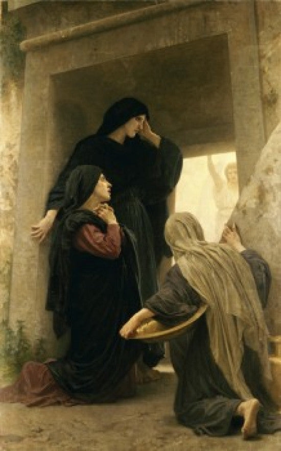The Three Marys at the Tomb Fine Art Print by William-Adolphe Bouguereau