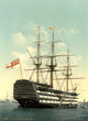 Nelson: HMS Victory Photochrome Print by Granger Collection