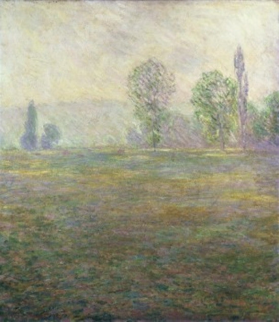 A Meadow in Giverny Fine Art Print by Claude Monet