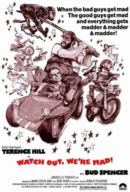 Watch Out We're Mad Movie Poster (11x17) | Posterazzi