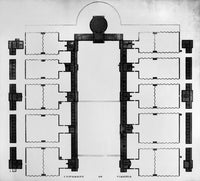 John Neilson's 1825 Plan of the University of Virginia Engraved by Peter Maverick | Fine Art Print