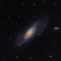 Spiral Galaxy Messier 106 Fine Art Print by Ken Crawford