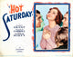 Hot Saturday Lobby Card Movie Poster Print featuring Cary Grant, Nancy Carroll, Randolph Scott, and Edward Woods (1932)