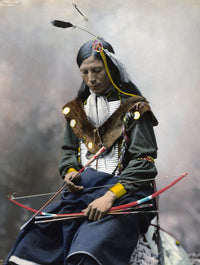 Bone Necklace Fine Art Print by Granger Collection - C1899