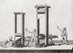 Two Guillotines from the French Revolution Fine Art Print