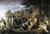 Penn's Treaty with the Indians Fine Art Print by Benjamin West