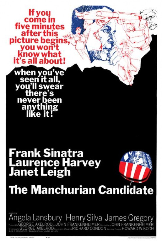 The Manchurian Candidate Movie Poster Print (27x40)