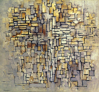 Mondrian: Composition VII Art Print - Fine Art by Piet Mondrian