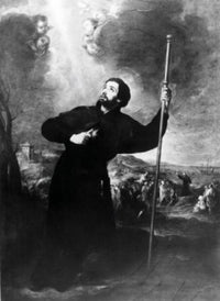 St. Francis Xavier Fine Art Print by Bartolome Esteban Murillo