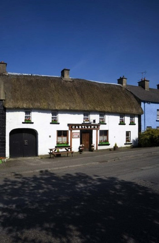 Cartlan's Thatched Pub in Kingscourt, County Cavan Poster Print by Panoramic Images